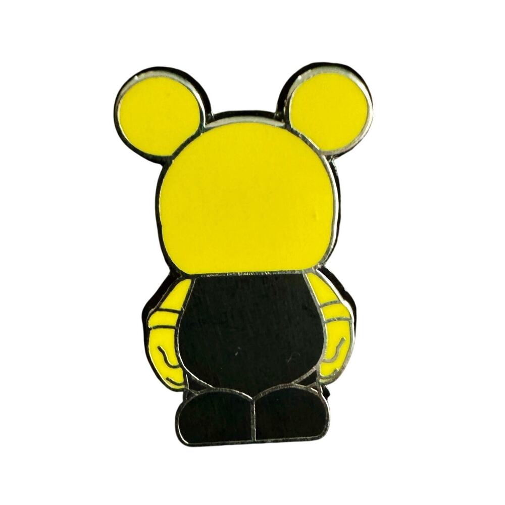 Disney Vinylmation Jr. Yellow & Black Mickey Mouse Disney Pin